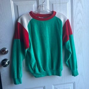 Women’s vintage 1990s velour track suit size small